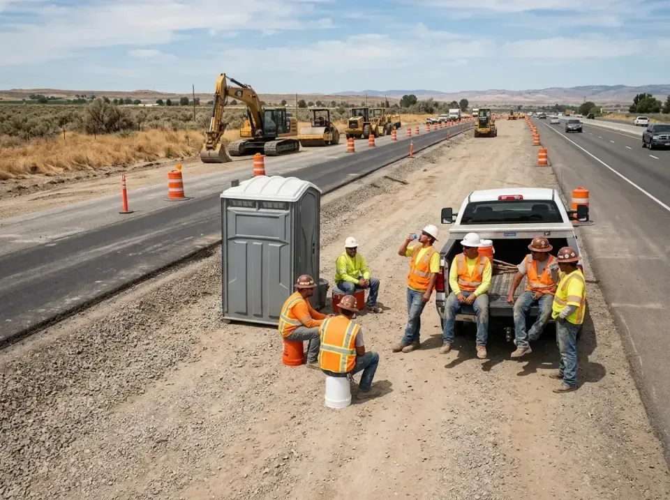 highway-road-construction-crew-007 — frequently asked questions, Porta Potty and Restroom Rentals in Yucaipa, CA